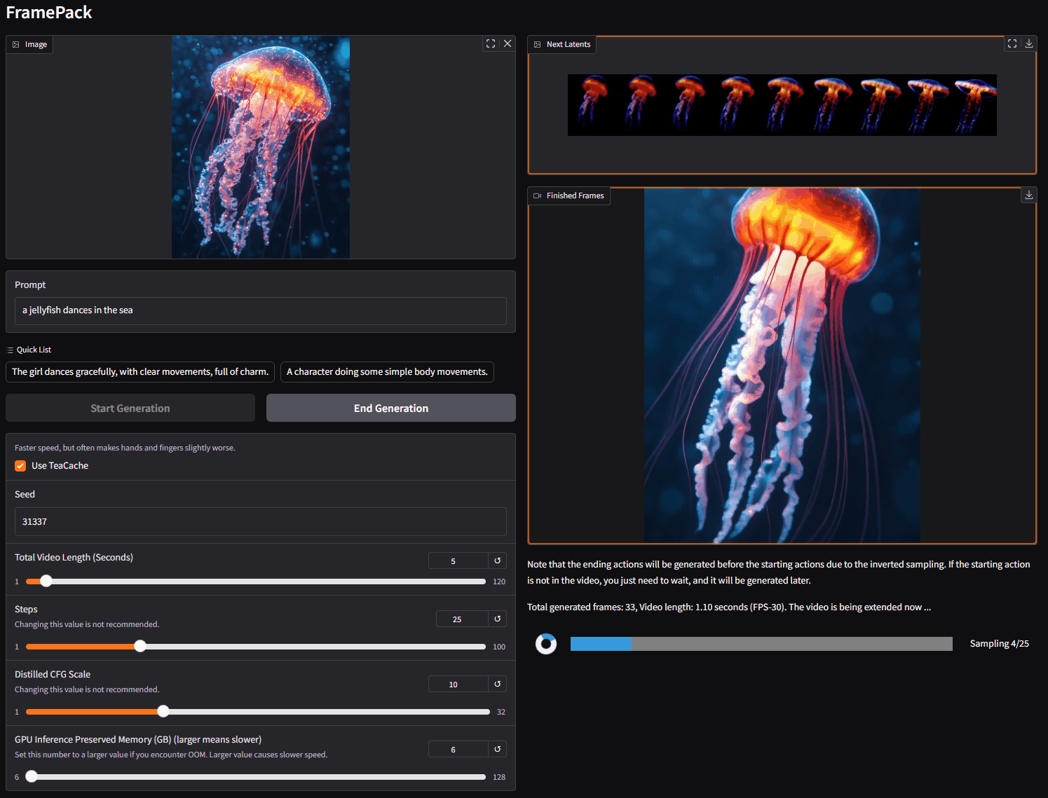 FramePack ヒーローアニメ